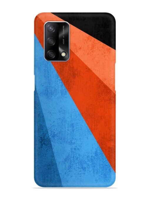 Modern Matte Abstract Snap Case for Oppo F19 Zapvi