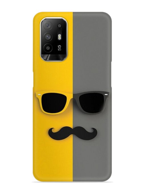 Stylish Goggle Snap Case for Oppo F19 Pro Plus Zapvi