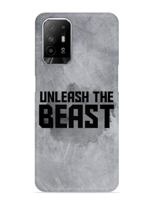 Unleash The Beast Snap Case for Oppo F19 Pro Plus Zapvi