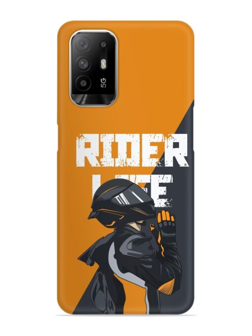 Rider Life Snap Case for Oppo F19 Pro Plus Zapvi
