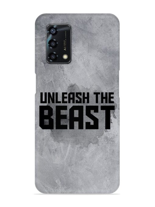 Unleash The Beast Snap Case for Oppo F19S Zapvi