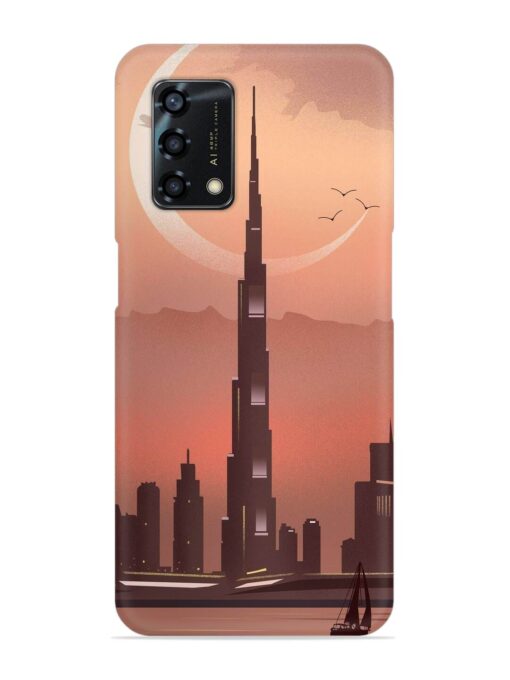 Landmark Burj Khalifa Snap Case for Oppo F19S Zapvi