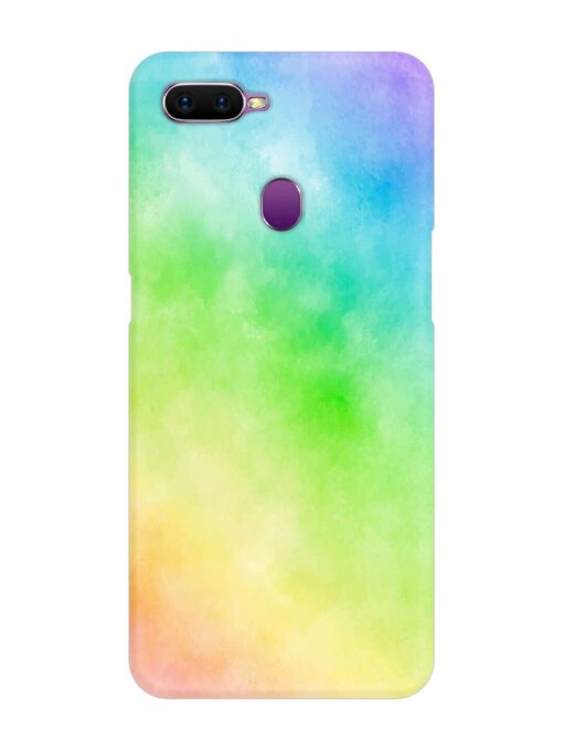 Watercolor Mixture Snap Case for Oppo F9 Zapvi