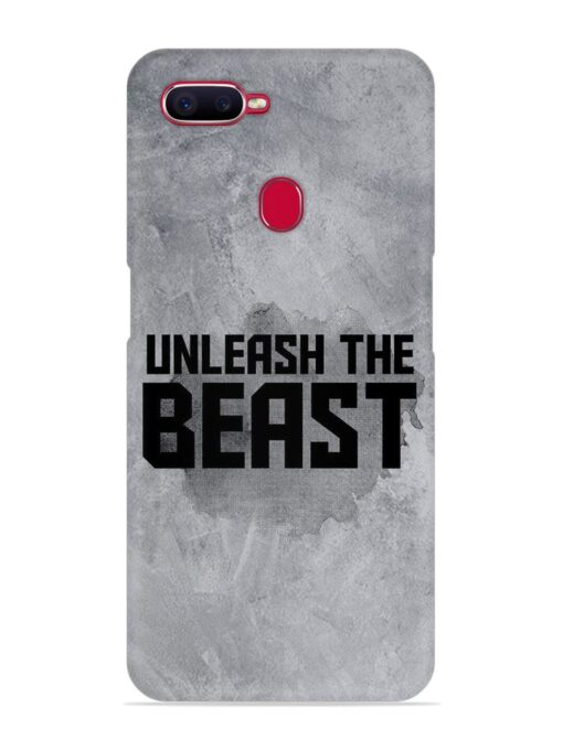 Unleash The Beast Snap Case for Oppo F9 Pro Zapvi