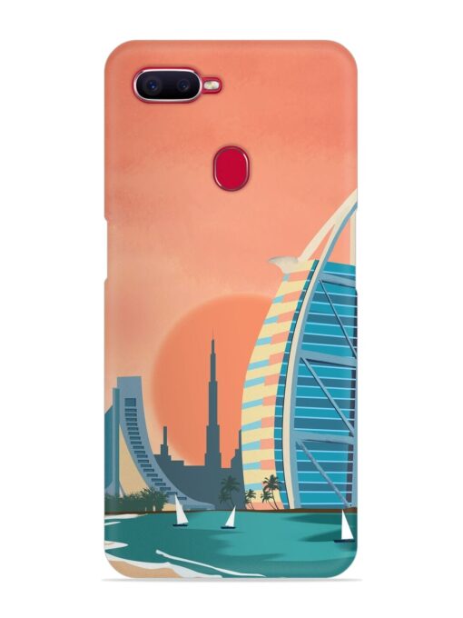 Dubai Architectural Scenery Snap Case for Oppo F9 Pro Zapvi