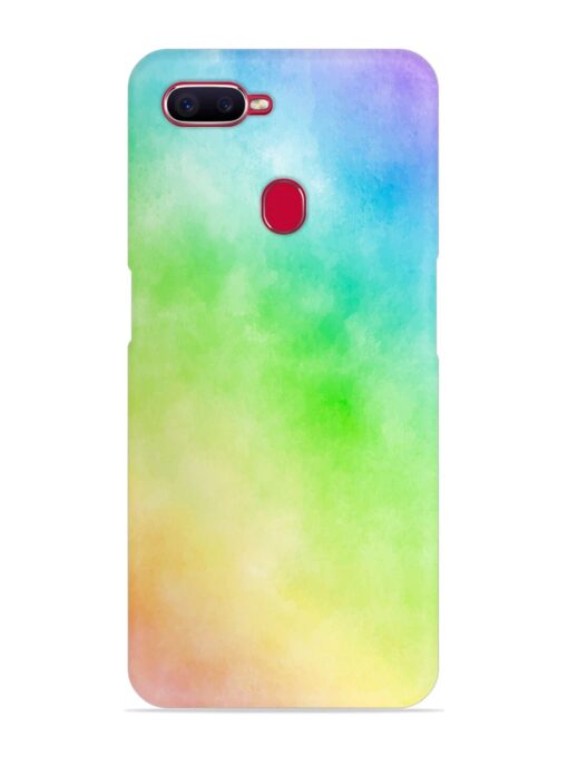 Watercolor Mixture Snap Case for Oppo F9 Pro Zapvi