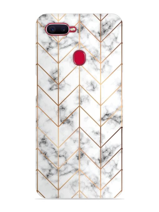 Vector Marble Texture Snap Case for Oppo F9 Pro Zapvi