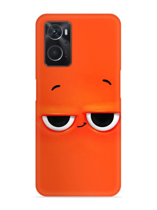 Smiley Face Snap Case for Oppo K10 (4G) Zapvi