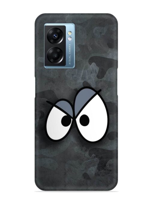 Big Eyes Night Mode Snap Case for Oppo K10 (5G) Zapvi