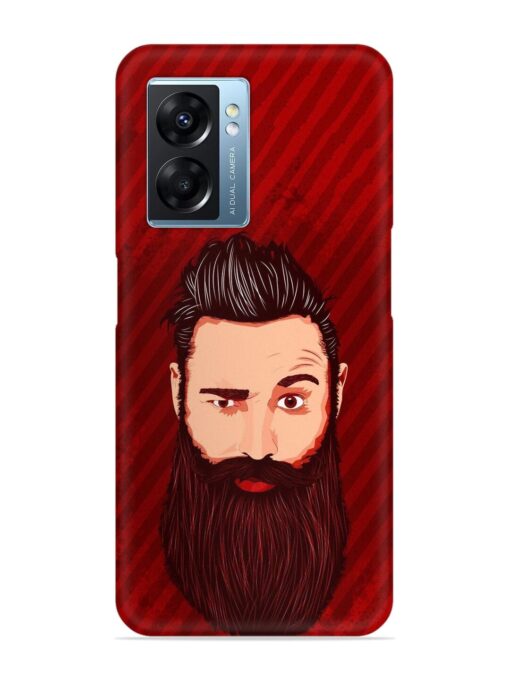 Beardo Man Snap Case for Oppo K10 (5G) Zapvi