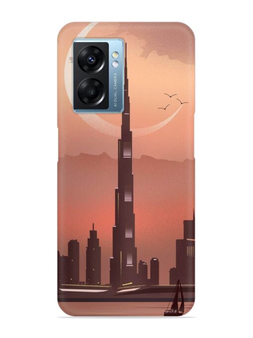 Landmark Burj Khalifa Snap Case for Oppo K10 (5G) Zapvi