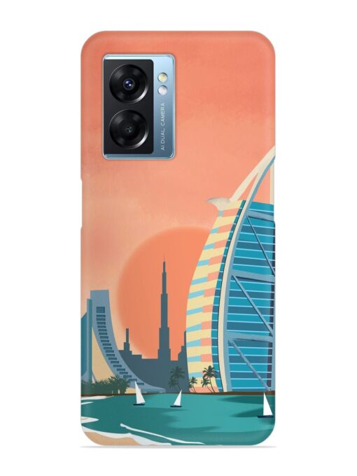 Dubai Architectural Scenery Snap Case for Oppo K10 (5G) Zapvi