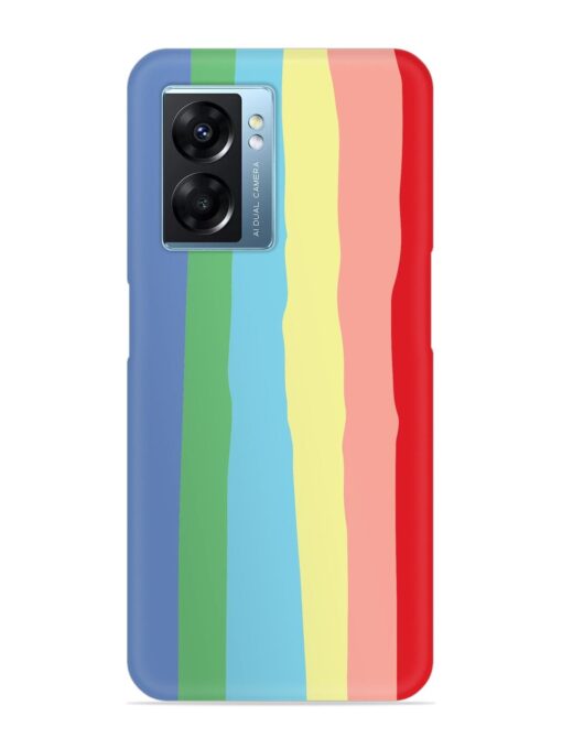 Rainbow Premium Shade Snap Case for Oppo K10 (5G) Zapvi