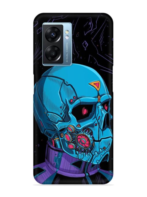 Skull Robo Vector Snap Case for Oppo K10 (5G) Zapvi