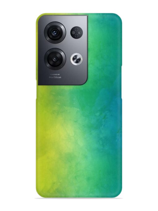 Yellow Green Gradient Snap Case for Oppo Reno 8 Pro (5G) Zapvi