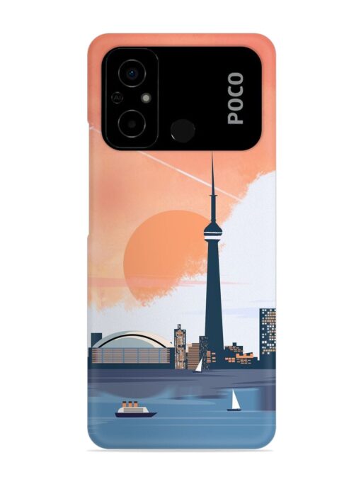 Toronto Canada Snap Case for Poco C55 Zapvi