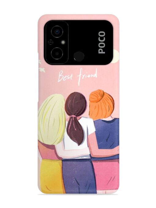 Friendship Day Snap Case for Poco C55 Zapvi