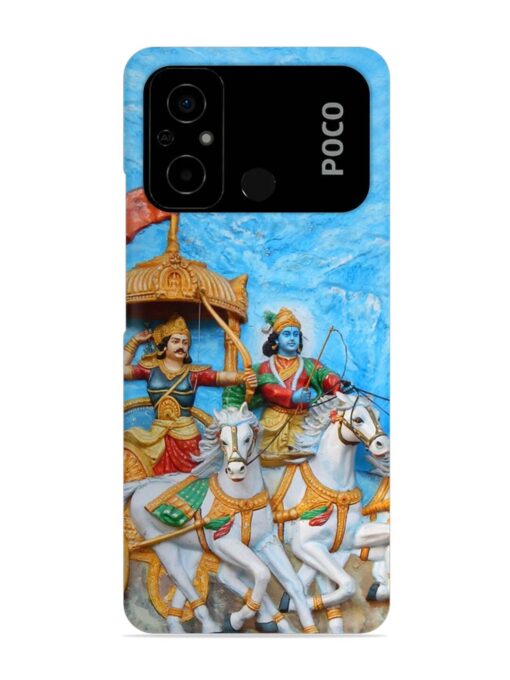 Hyderabad India March 19 Wall Art Snap Case for Poco C55 Zapvi
