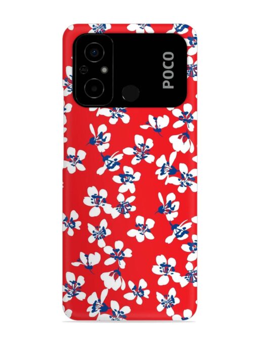 Hand Drawn Abstract Snap Case for Poco C55 Zapvi
