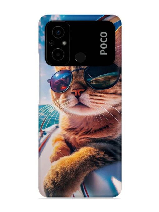 Cat In Style Snap Case for Poco C55 Zapvi