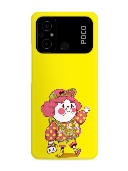 Art Toy Snap Case for Poco C55 Zapvi