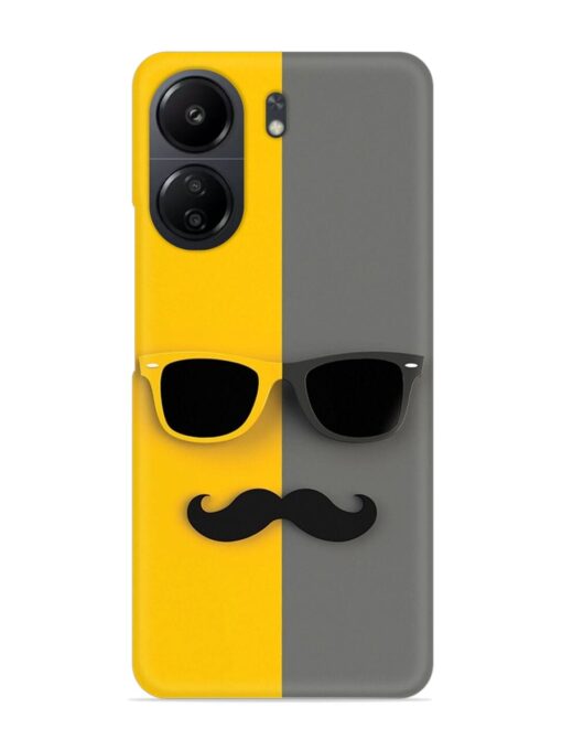 Stylish Goggle Snap Case for Poco C65 Zapvi