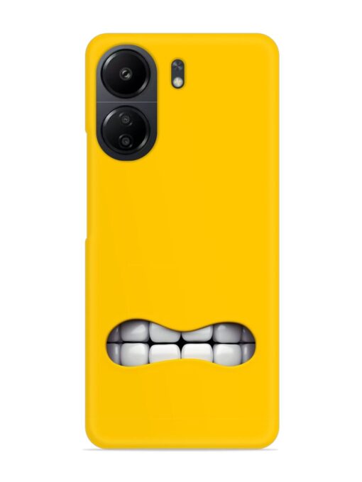 Mouth Character On Snap Case for Poco C65 Zapvi