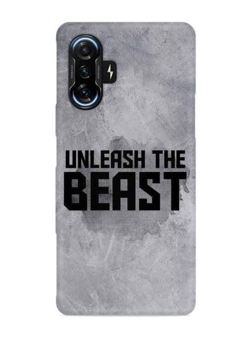 Unleash The Beast Snap Case for Poco F3 Gt (5G) Zapvi