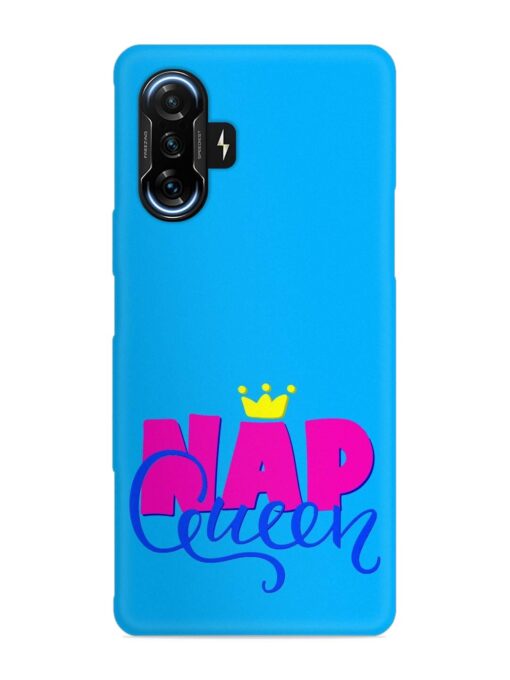 Nap Queen Quote Snap Case for Poco F3 Gt (5G) Zapvi