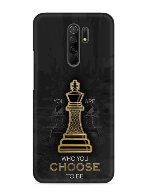 You Are Who Choose To Be Snap Case for Poco M2 Reloaded Zapvi