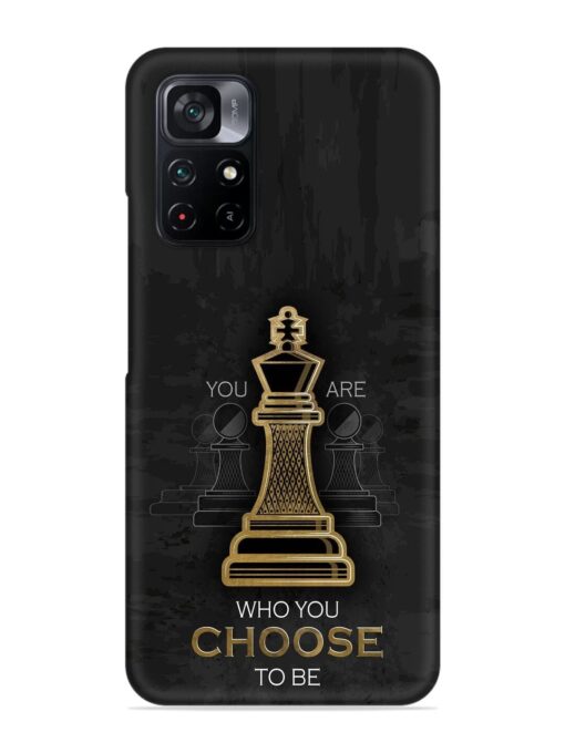 You Are Who Choose To Be Snap Case for Poco M4 Pro (5G) Zapvi