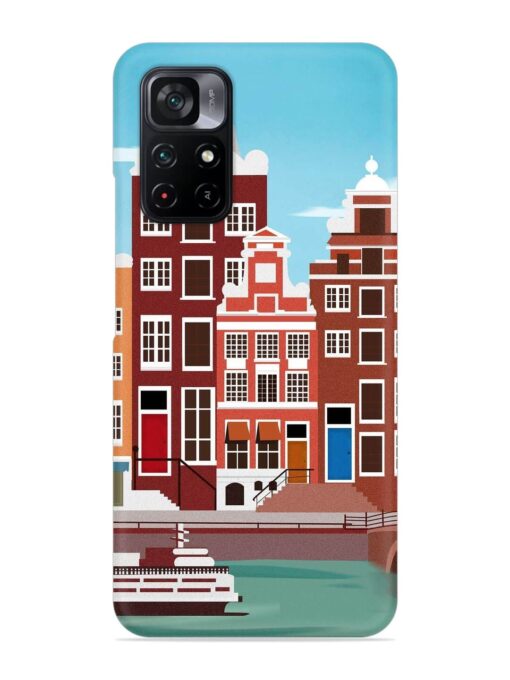 Scenery Architecture Amsterdam Landscape Snap Case for Poco M4 Pro (5G) Zapvi