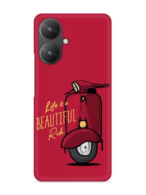 Life Is Beautiful Rides Snap Case for Poco M6 (5G) Zapvi