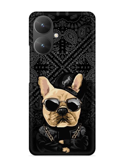Gangsta Cool Sunglasses Dog Snap Case for Poco M6 (5G) Zapvi