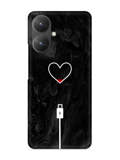 Heart Charging Vector Snap Case for Poco M6 (5G) Zapvi