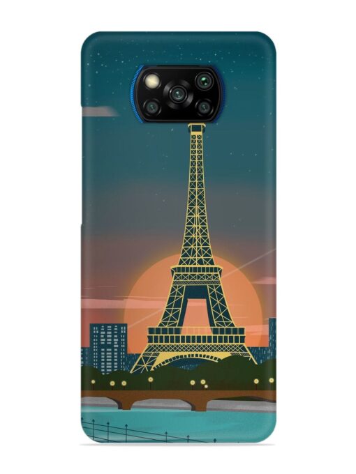 Scenery Architecture France Paris Snap Case for Poco X3 Pro Zapvi