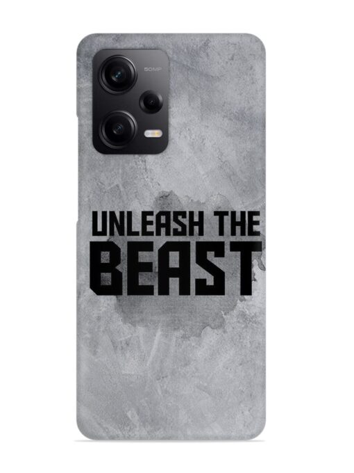 Unleash The Beast Snap Case for Poco X5 (5G) Zapvi