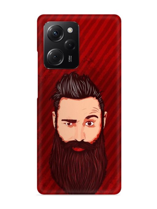 Beardo Man Snap Case for Poco X5 Pro (5G) Zapvi