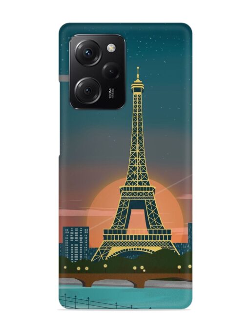 Scenery Architecture France Paris Snap Case for Poco X5 Pro (5G) Zapvi