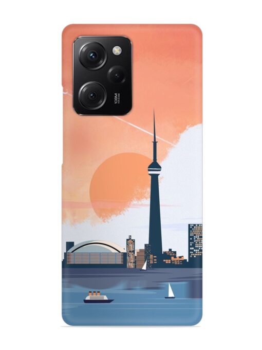 Toronto Canada Snap Case for Poco X5 Pro (5G) Zapvi