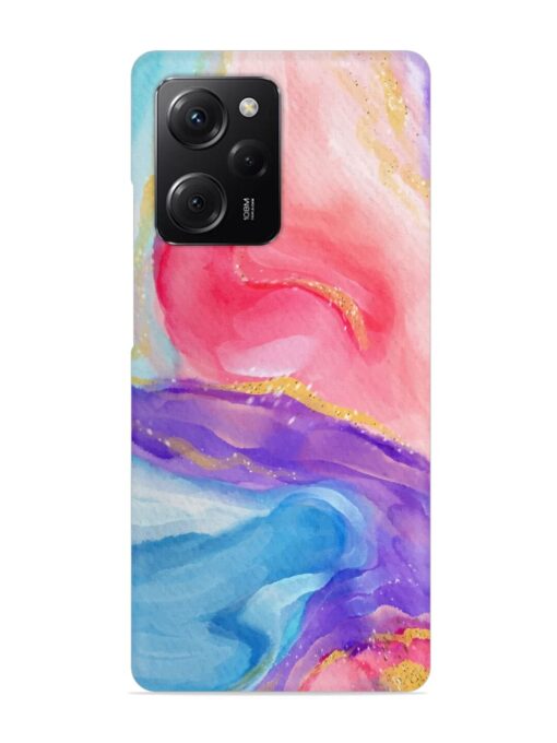 Watercolor Gradient Snap Case for Poco X5 Pro (5G) Zapvi