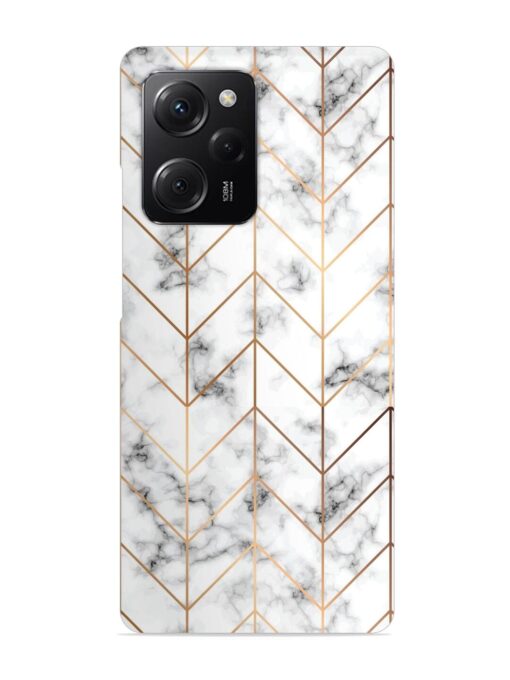 Vector Marble Texture Snap Case for Poco X5 Pro (5G) Zapvi