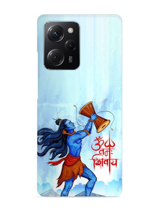 Illustration Lord Shiva Snap Case for Poco X5 Pro (5G) Zapvi