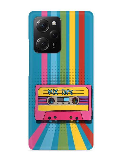 Mix Tape Vactor Snap Case for Poco X5 Pro (5G) Zapvi