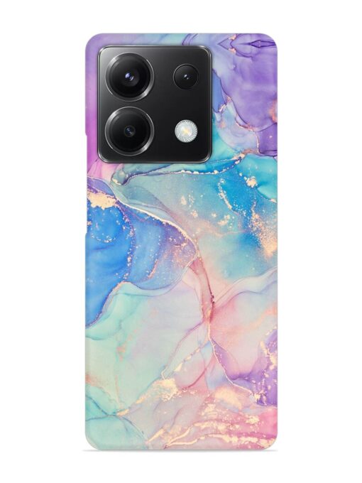 Alcohol Ink Colors Snap Case for Poco X6 (5G) Zapvi