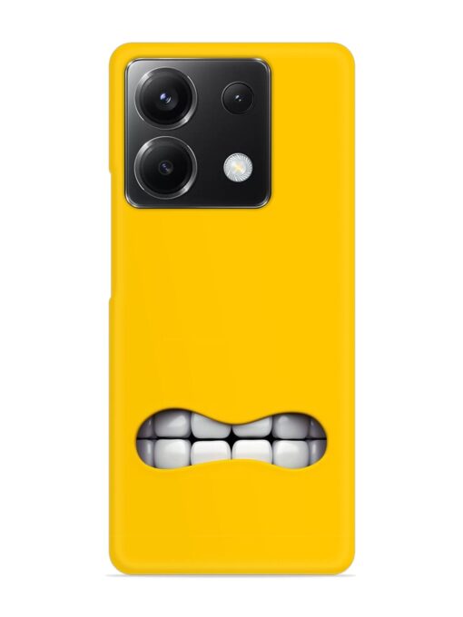 Mouth Character On Snap Case for Poco X6 (5G) Zapvi