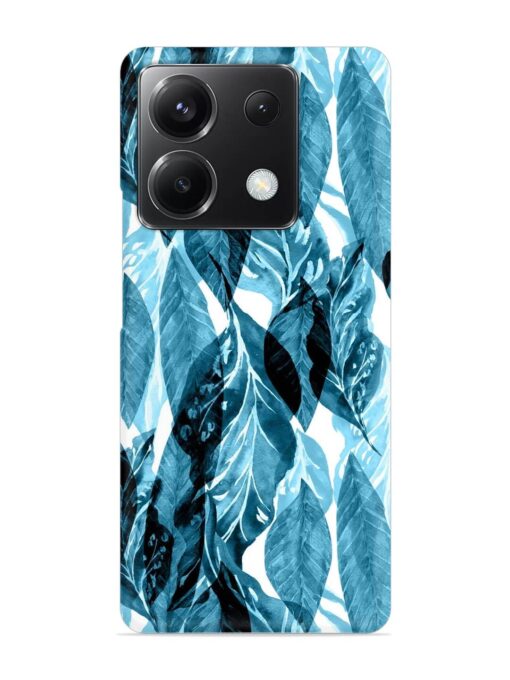 Leaves Pattern Jungle Snap Case for Poco X6 (5G) Zapvi