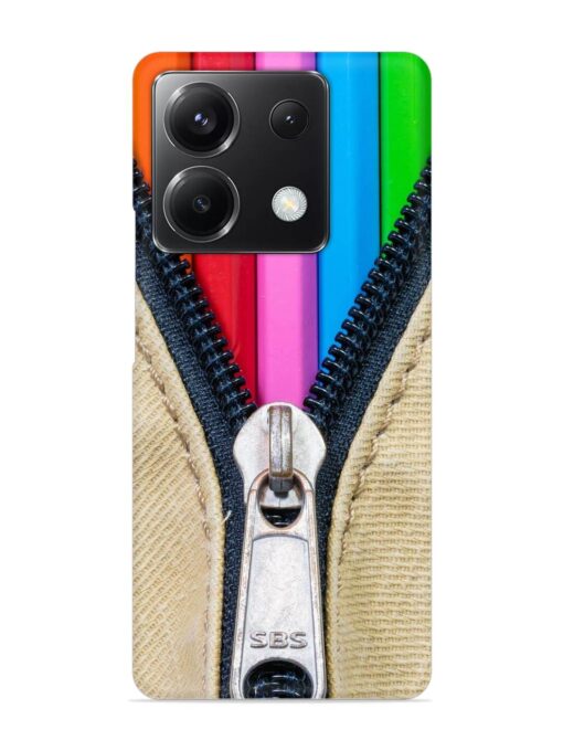Zip In Color Snap Case for Poco X6 (5G) Zapvi