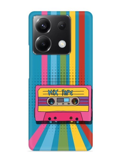 Mix Tape Vactor Snap Case for Poco X6 (5G) Zapvi