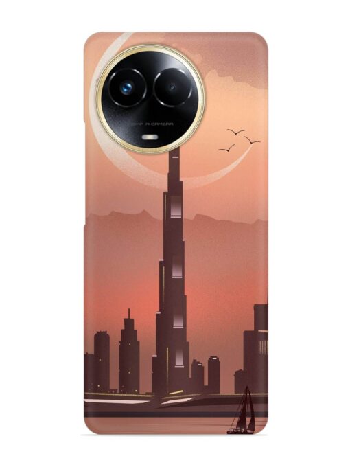 Landmark Burj Khalifa Snap Case for Realme 11 (5G) Zapvi